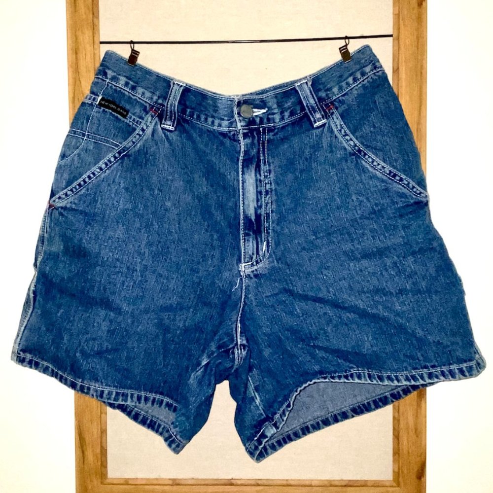 Vintage New York & company high rise denim shorts